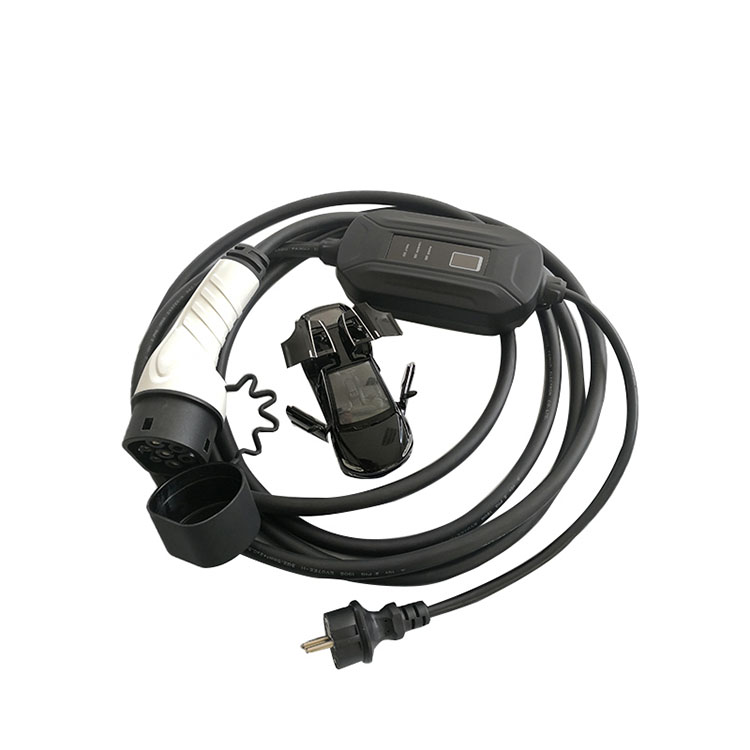 16A type 2 mode 2 european standard charging plug EV
