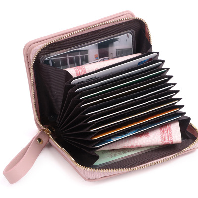 Custom 2021 Ins New Zipper Ladies Wallet Fashion Korean Version Small Fresh Cute Student Card Short Coin Purse