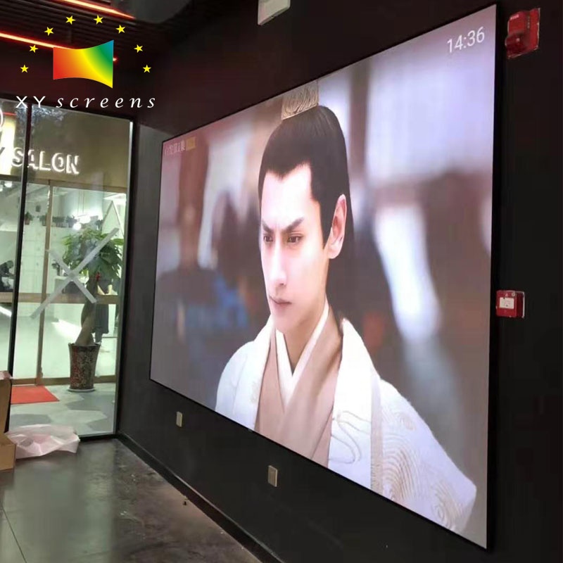 Xy 150 ''4k Система домашнего кинотеатра PET Grid alr проектор экран для проектора ust