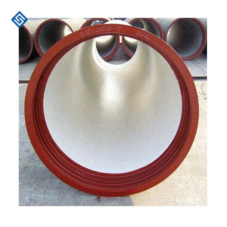 DN80-DN 2600 Ductile iron cement lined ductile iron pipe 300mm