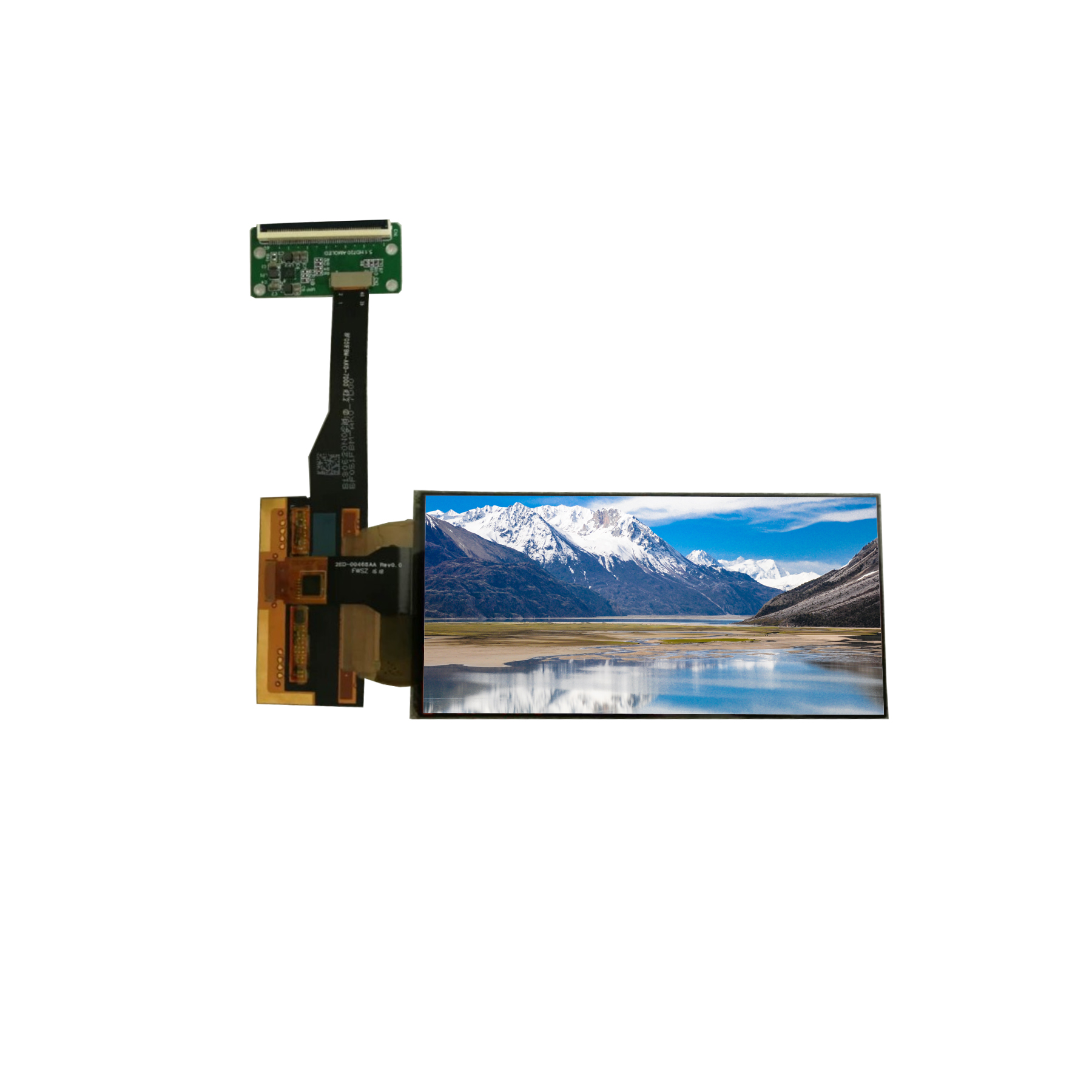 5,1 дюймов 720*1520 гибкий oled дисплей с сенсорным экраном с HD-MI плата контроллера
