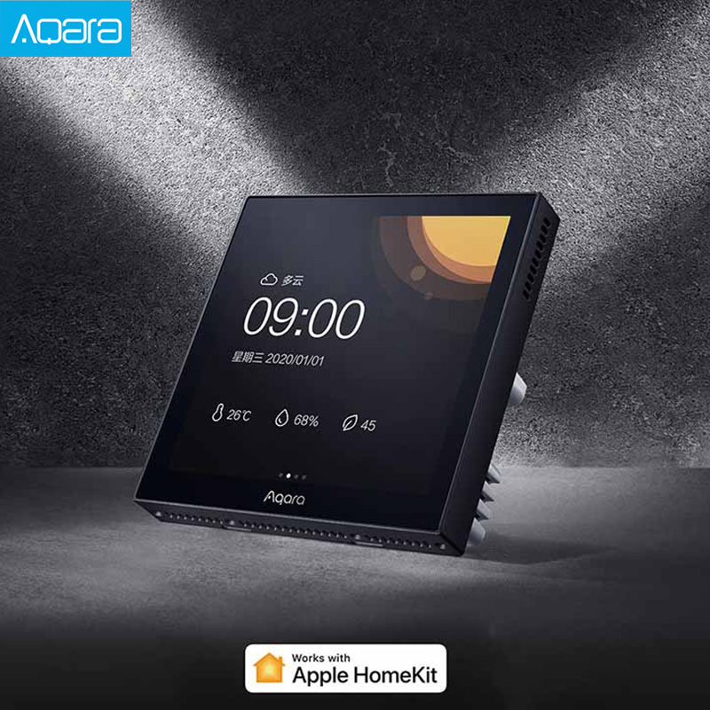 Умный сенсорный цветной панельный переключатель Aqara S1 ZNCJMB14LM с 3 группами Zigbee 3,0 для приложения homekit Mihome