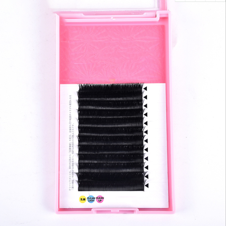 V YY Shaped Eyelash Extensions Weaving Effect Synthetic Mink V Shape 2d Eyelash Extension