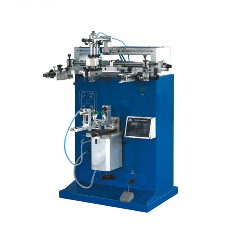 Automatic Screen Printers Bottle Series Convexity Screen Printing Machinery For Glass Plastic Paper Cup