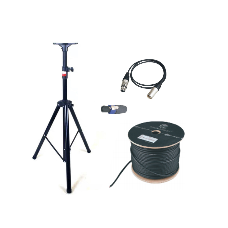 TKsound Audio cables Plug Cable speaker stand accessories