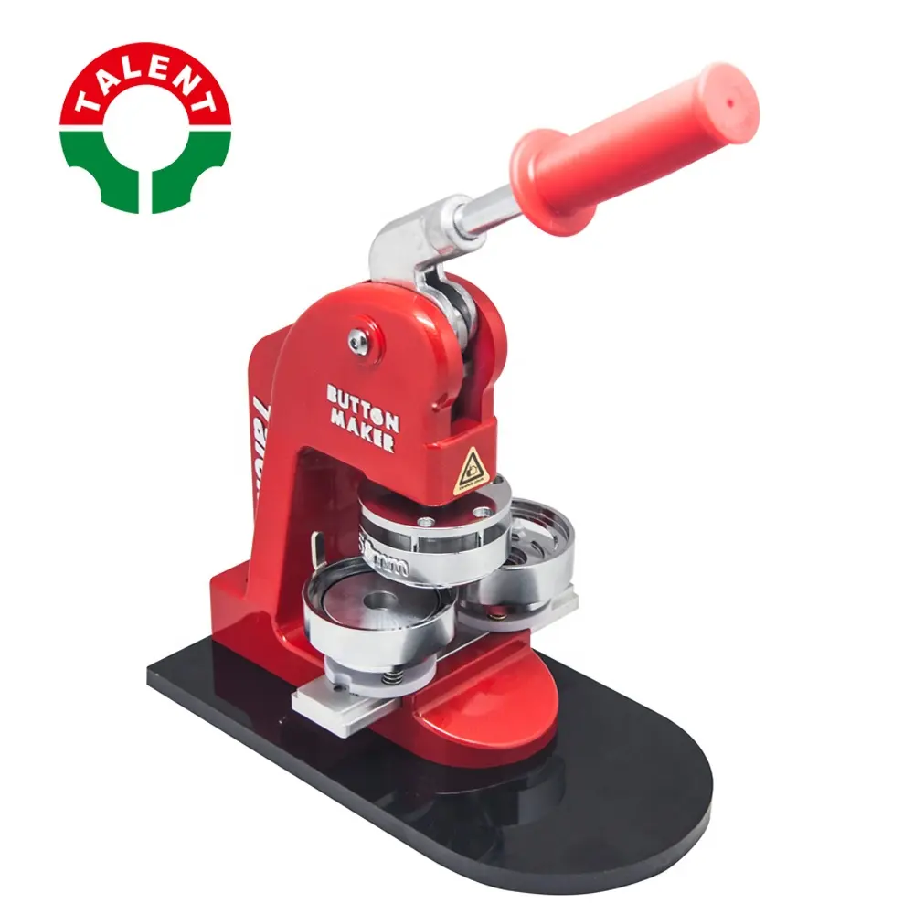 High Quality Factory Price TALENT Badge Maker Machine Button Making Machine Button Maker