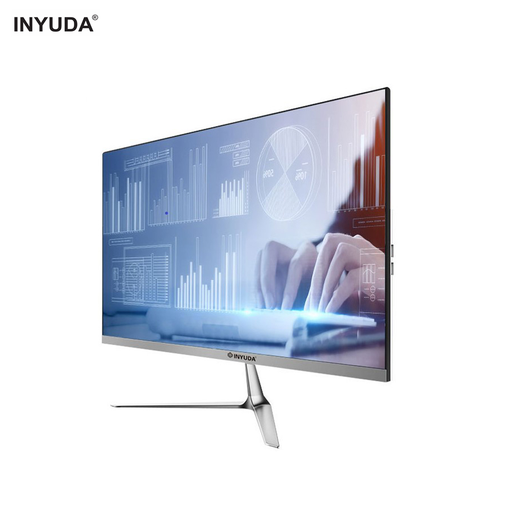 Оптовая продажа 19 дюймов ультратонкий I3 4G 128G Бизнес игра все в одном настольный компьютер