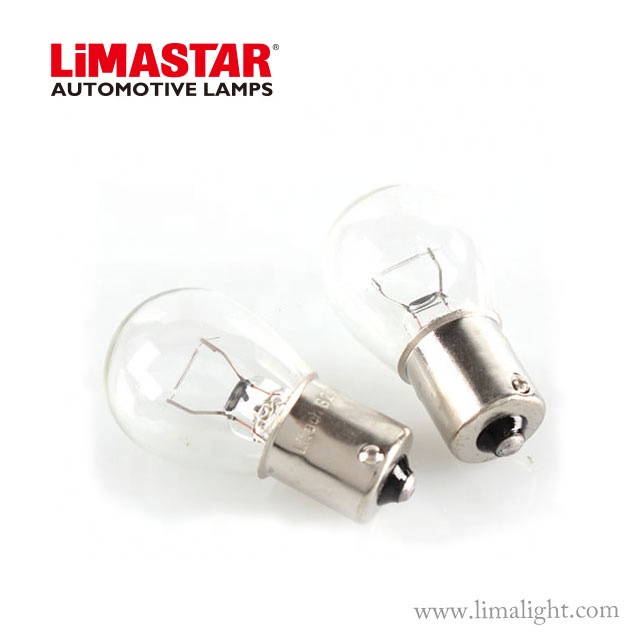 Limastar Миниатюрная лампа 1141 1156 S25 P21W 12V ясно E-MARK автомобиля задний фонарь авто лампа Инструмент
