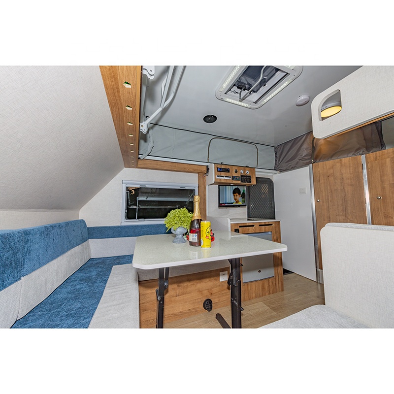 Compaks RV многофункциональная Высокая всплывающее окно крыши жесткий-пола кемперов внедорожный кемпер, прицеп