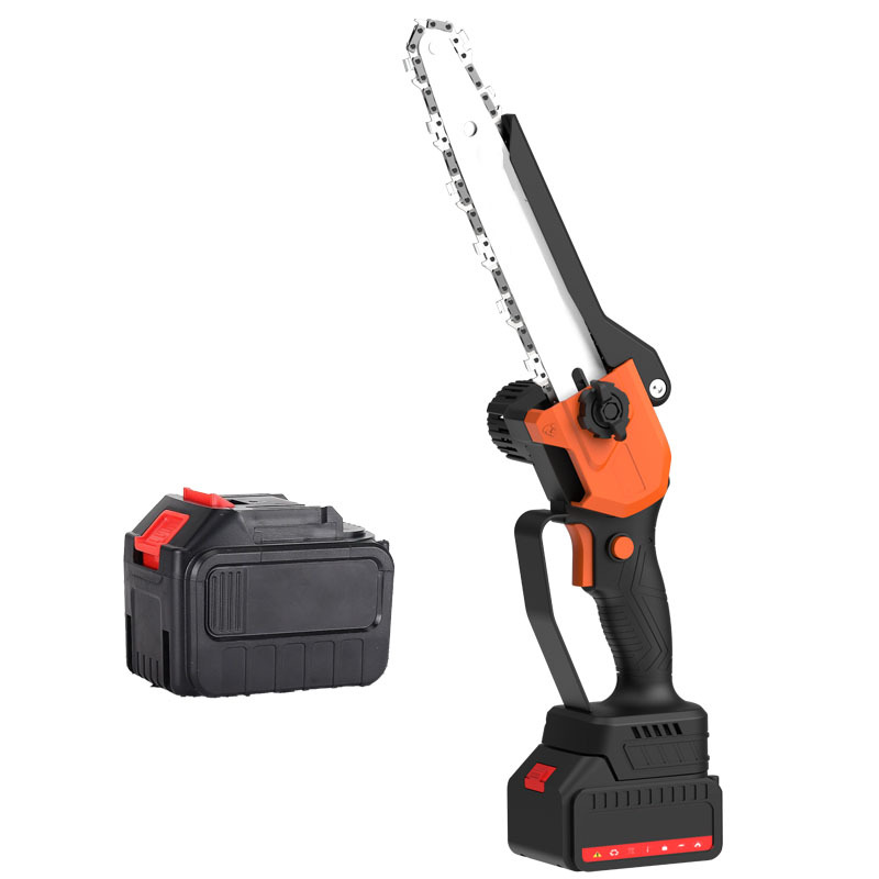 Newest durable Orange and black electric chain saw 8 inches 10 inches mini Cost price Chain Saw