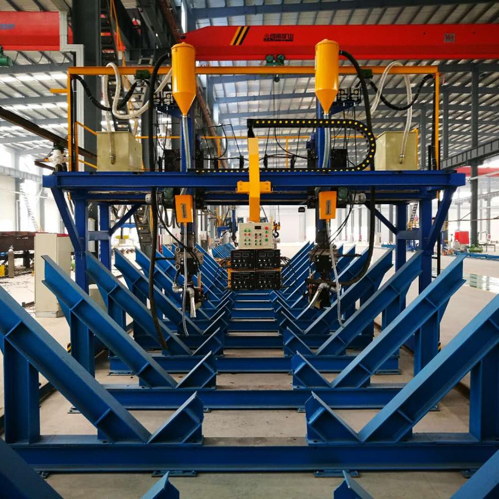 Сварочный аппарат типа CNC H beam, производственная линия