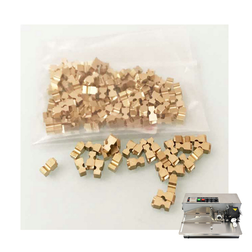 2mm Length 3mm Width15mm 241b hot stamping date Coding Machines stamping letters for hot stamping