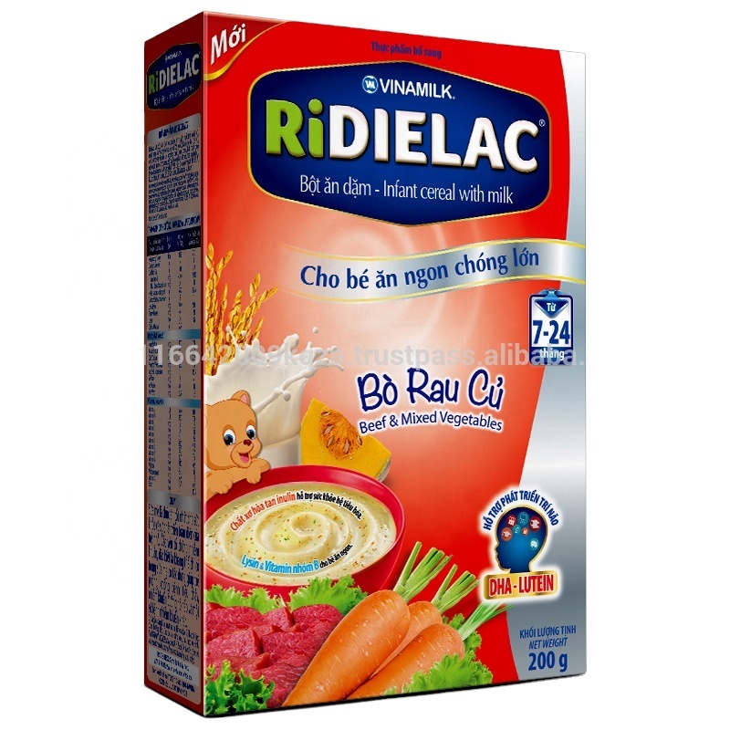 RIDIELAC Infant Cereal Beef & Veg - VINAMILK