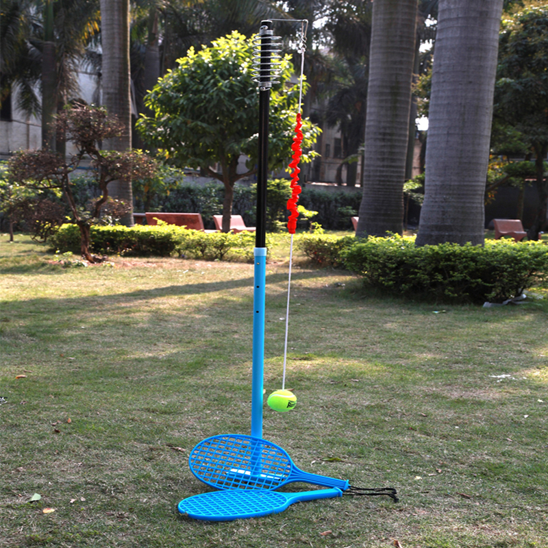 Tennis Trainer Set Tennis Training Base for Beginner Plastic Tennis Racket