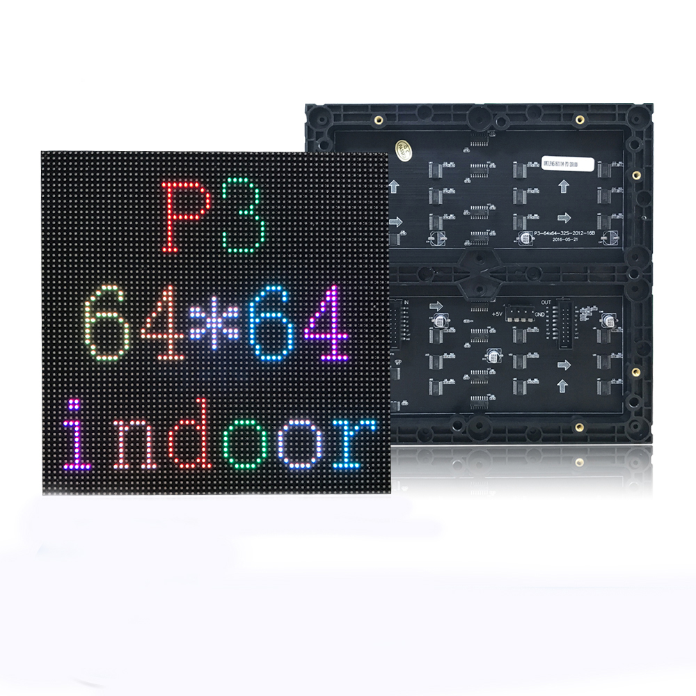 Высокоточный 2121 smd внутренний светодиодный модуль p3