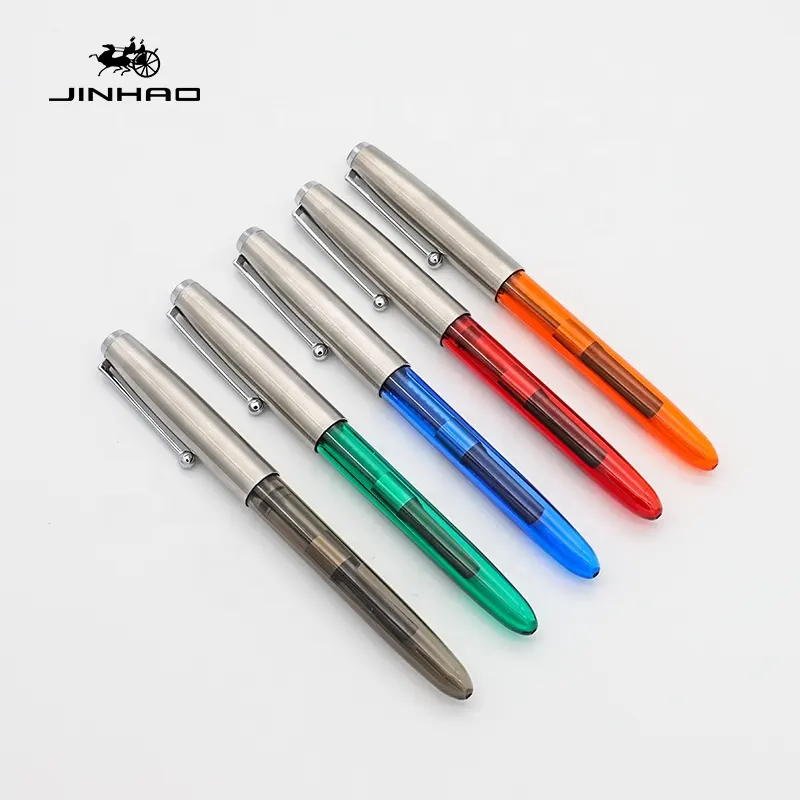 Jinhao 51A series wood and plastic Fountain Pen as gift for school office supplies