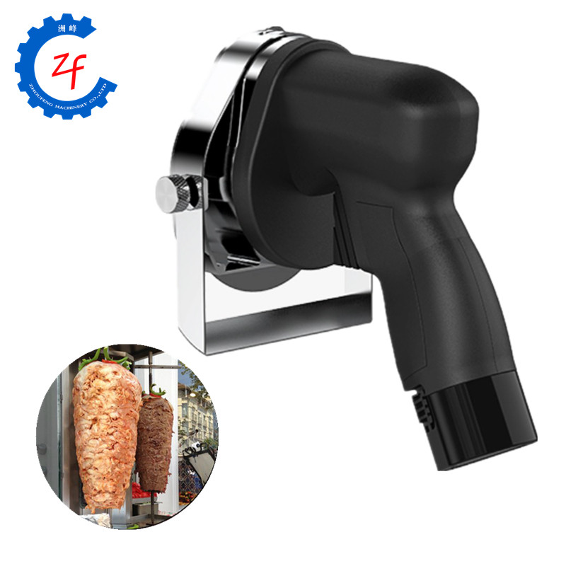 Беспроводной Электрический doner кебаб slicer шаурма gyros мясо резак ножи