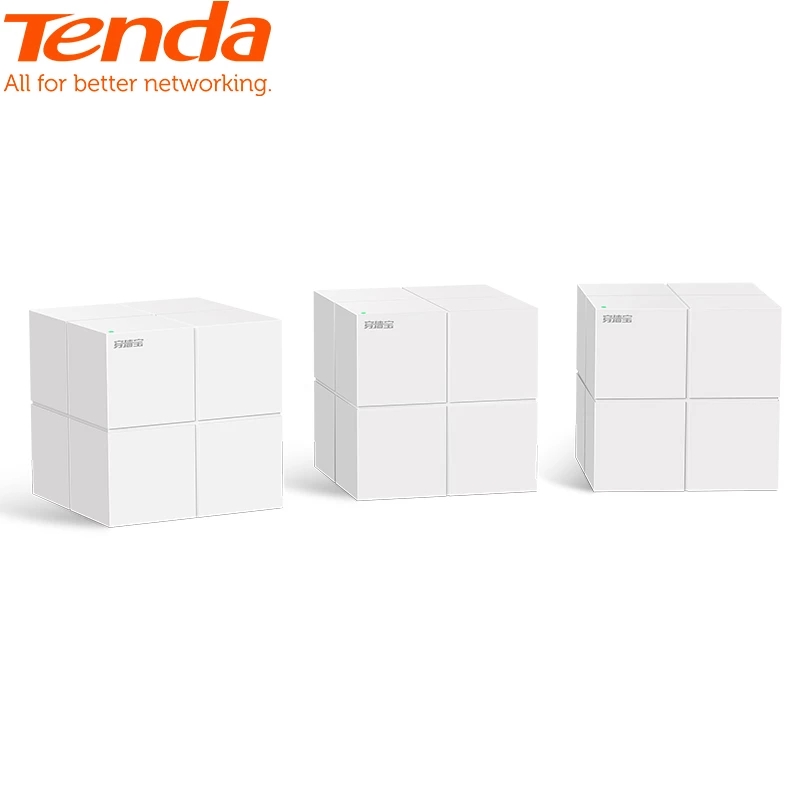 Tenda MW6 Nova сетки беспроводной маршрутизатор Wi-Fi AC1200 двухдиапазонный для полного доступа к домашнему Wifi сетка системы Wi-Fi беспроводной мост ретранслятор