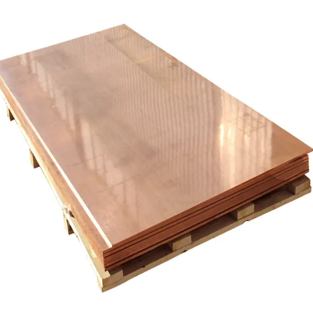 99.99% Manufacturer Good Quality Pure Copper Plate Copper Sheet