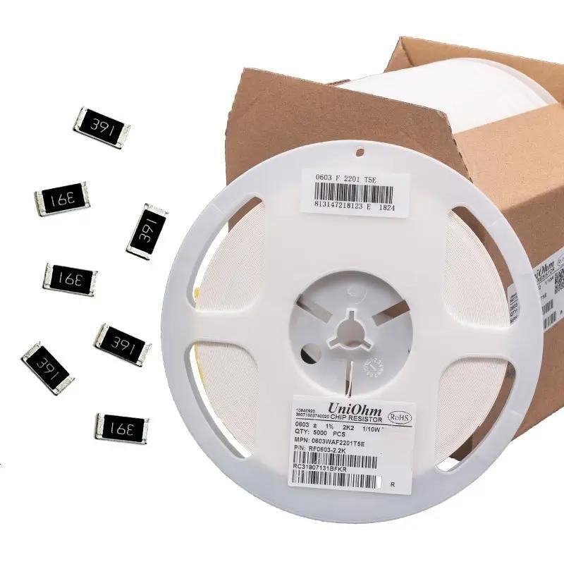 1206 7.5K Resistor 7.5R 75R 750R 7.5K 75K 750K 7.5M 8.2R 82R 850R 8.2K 82K 820K 8.2M 9.1R 91R 910R 9.1K 91K SMD Resistor