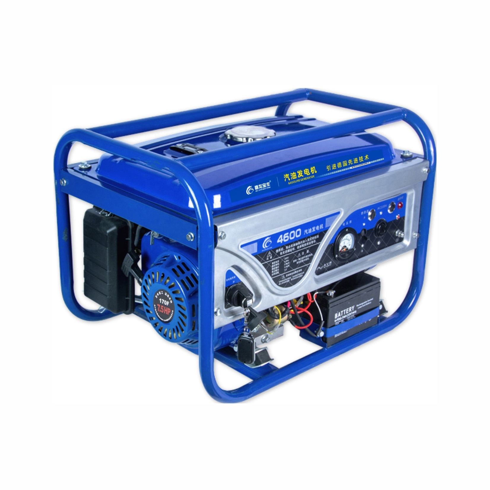 7.5hp OHV Electric Start Gasoline Engine Generator 2kw 3kw Price