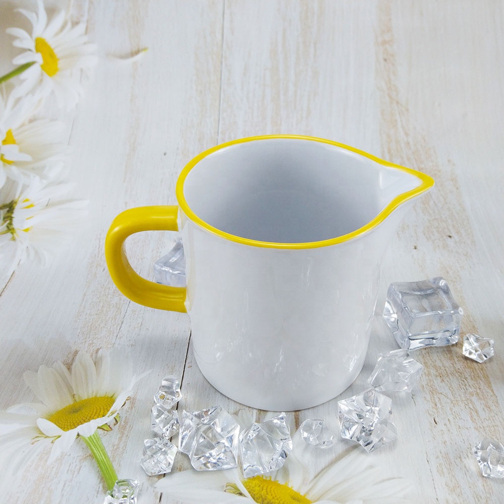 Non-toxic Healthy 7 OZ Kitchen Serving frother jug Ceramic Coffee Milk Creamer Pitcher