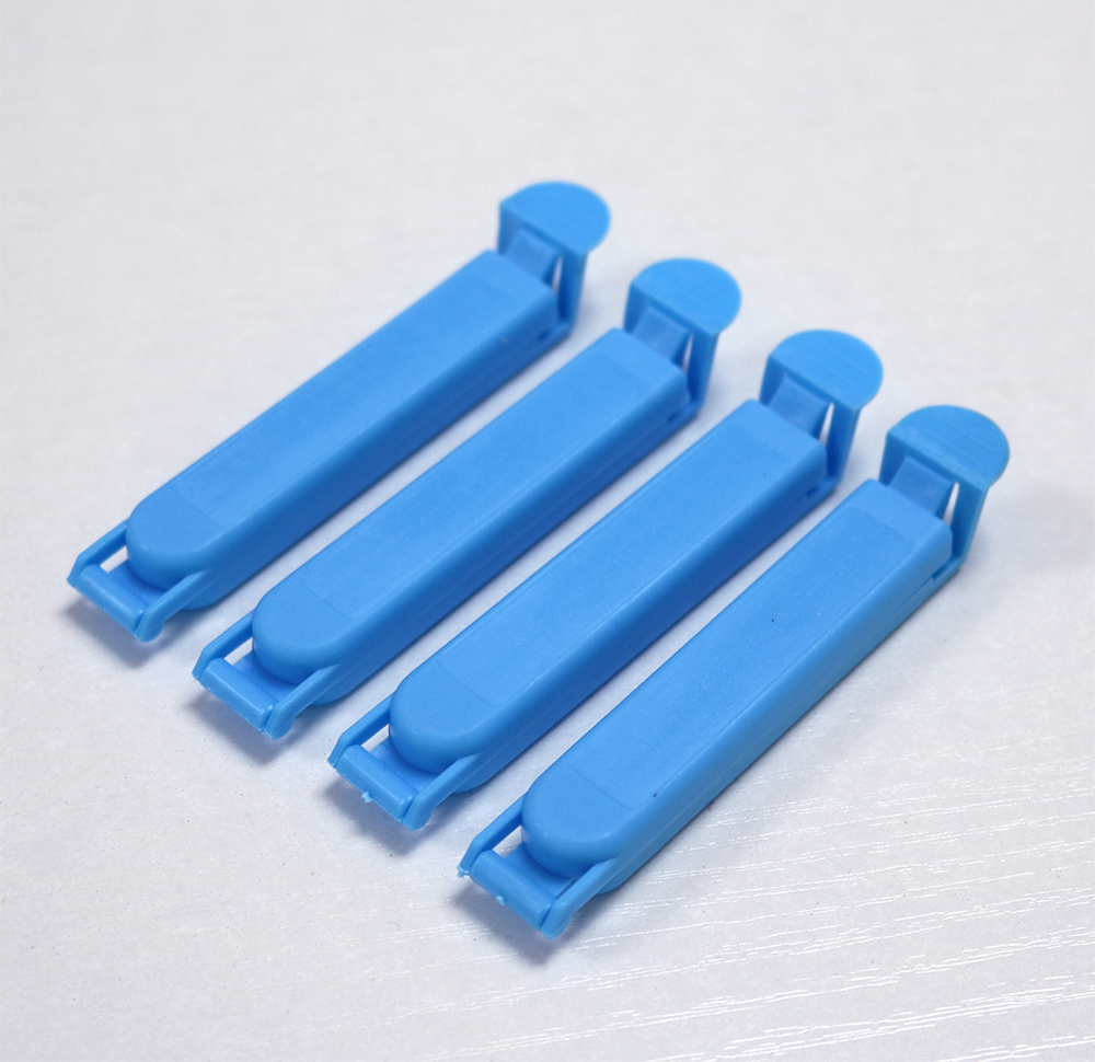 Hot selling colored plastic Food Bag Clips Bag Sealing Clips Kitchen Clips for Bags