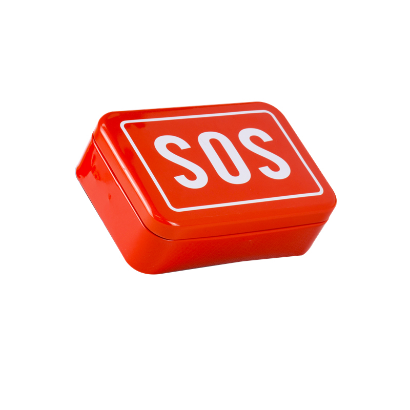 SOS железная коробка для аптечки первой помощи