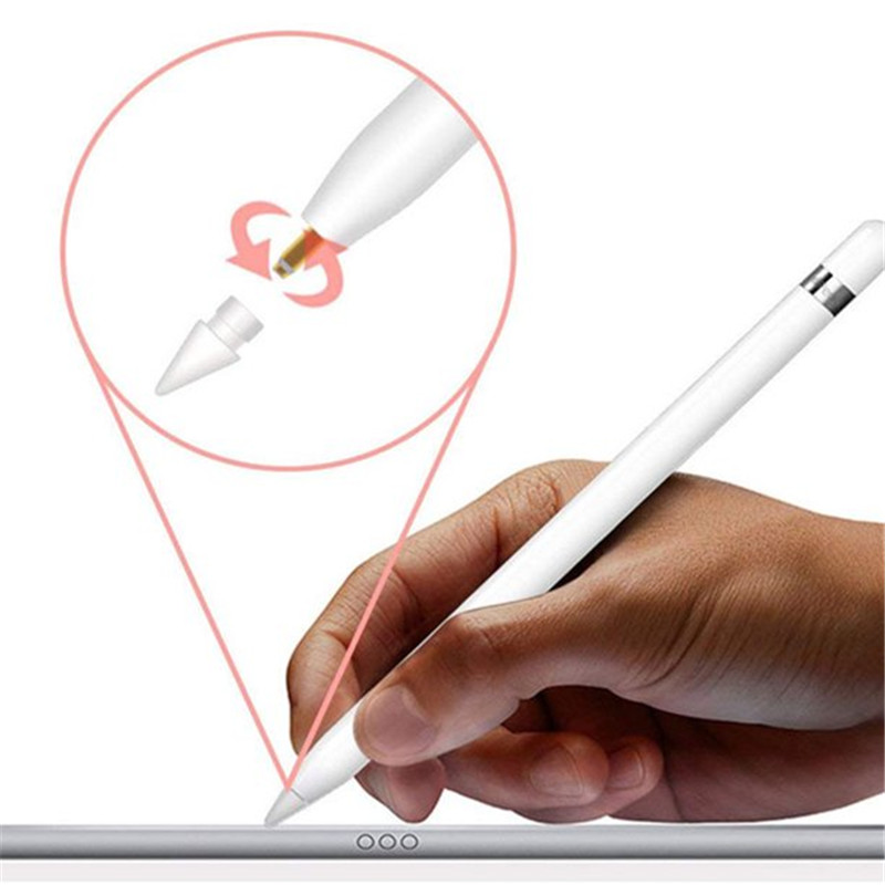 Stylus Spare Nib Pen Tip Replacement TouchScreen For Apple Pencil 1 2