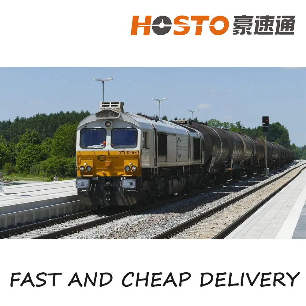 International Ddu Ddp Logistics Shipping Agent Railway By Train Fba Eu Forwarder Railway Freight To Germany Form China