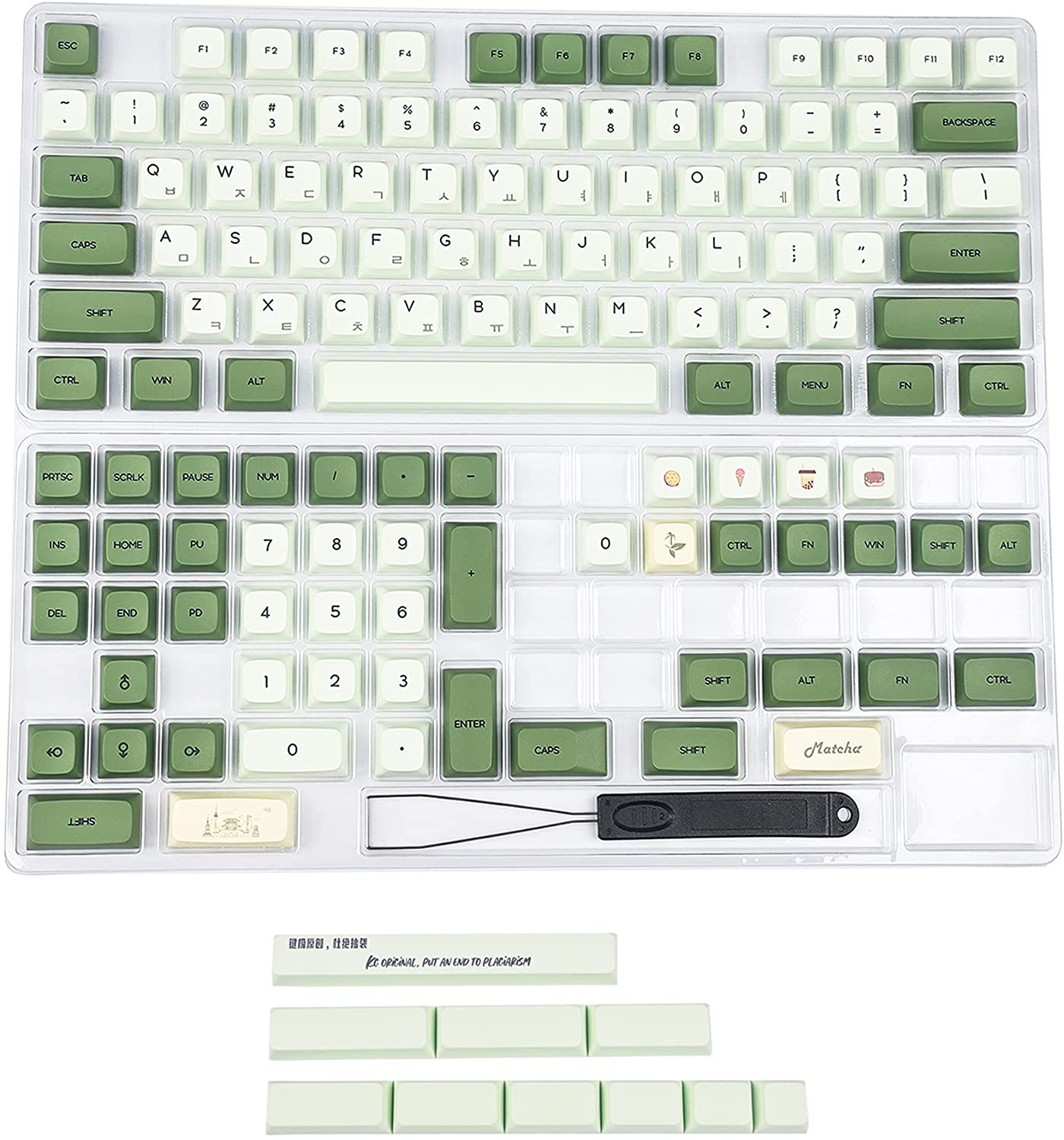 Клавиатура Dye Sub PBT похожа на XDA Japanese Korean Russian for MX Split Keyboard 104 87 61