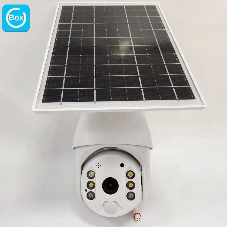 3MP 4MP 5MP Low Power Solar Security WIFI CCTV Camera Human Detection Camera WIFI 4G Solar Panel Solar Powered Camera
