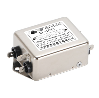 Однофазный двойной секции сетевой фильтр EMI DDL-10T1 10A 250 В анти-помех