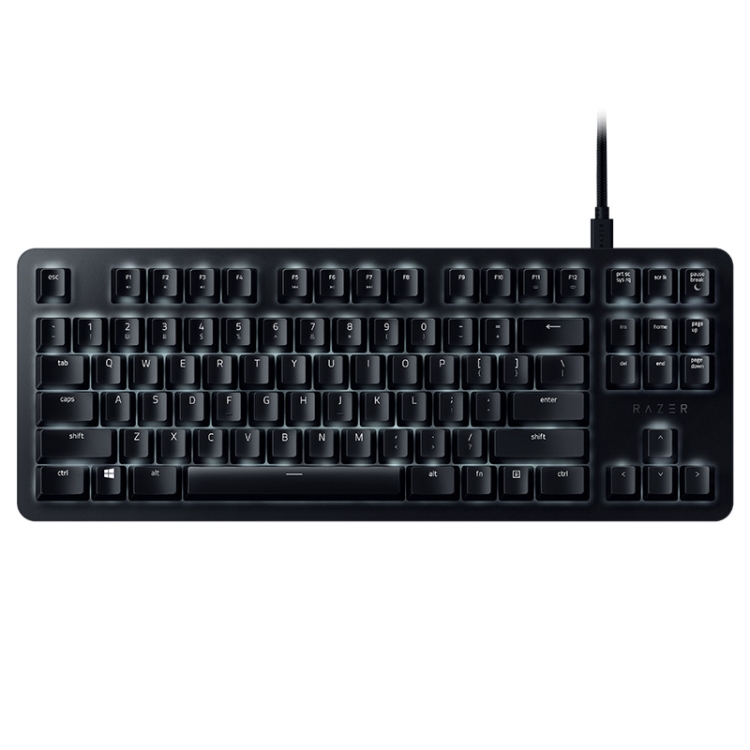 Razer blackwidow-lite wired keyboard for gaming 87keys RZ03-02640100-R3M1 with rgb led backlight usb desktop
