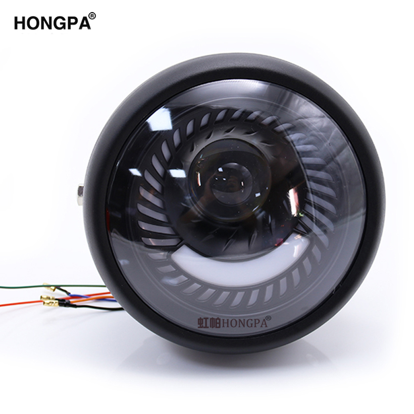 Motorcycle led headlights headlamp driving light For Most Motorcycles