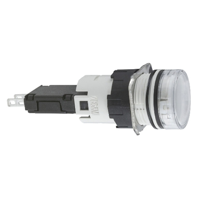 Indicator light 16 mm LED12 ~ 24V Round White XB6AV1BB Electric