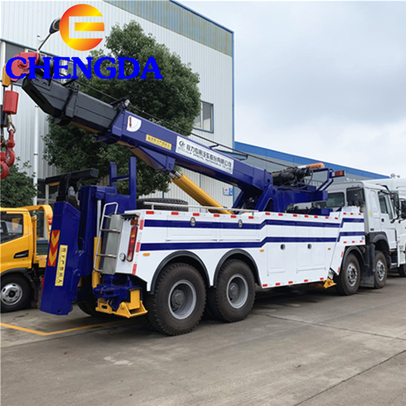 Sinotruk HOWO 8*4 16 тонн, правосторонний привод, эвакуатор с дистанционным управлением, буксировочный тягач для продажи
