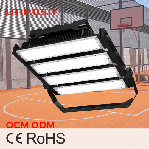 IK10 Ip65 Водонепроницаемый Светодиодный прожектор 140lm/w 250w 500w 750w 1000w высокая мощность для спортивных стадионов