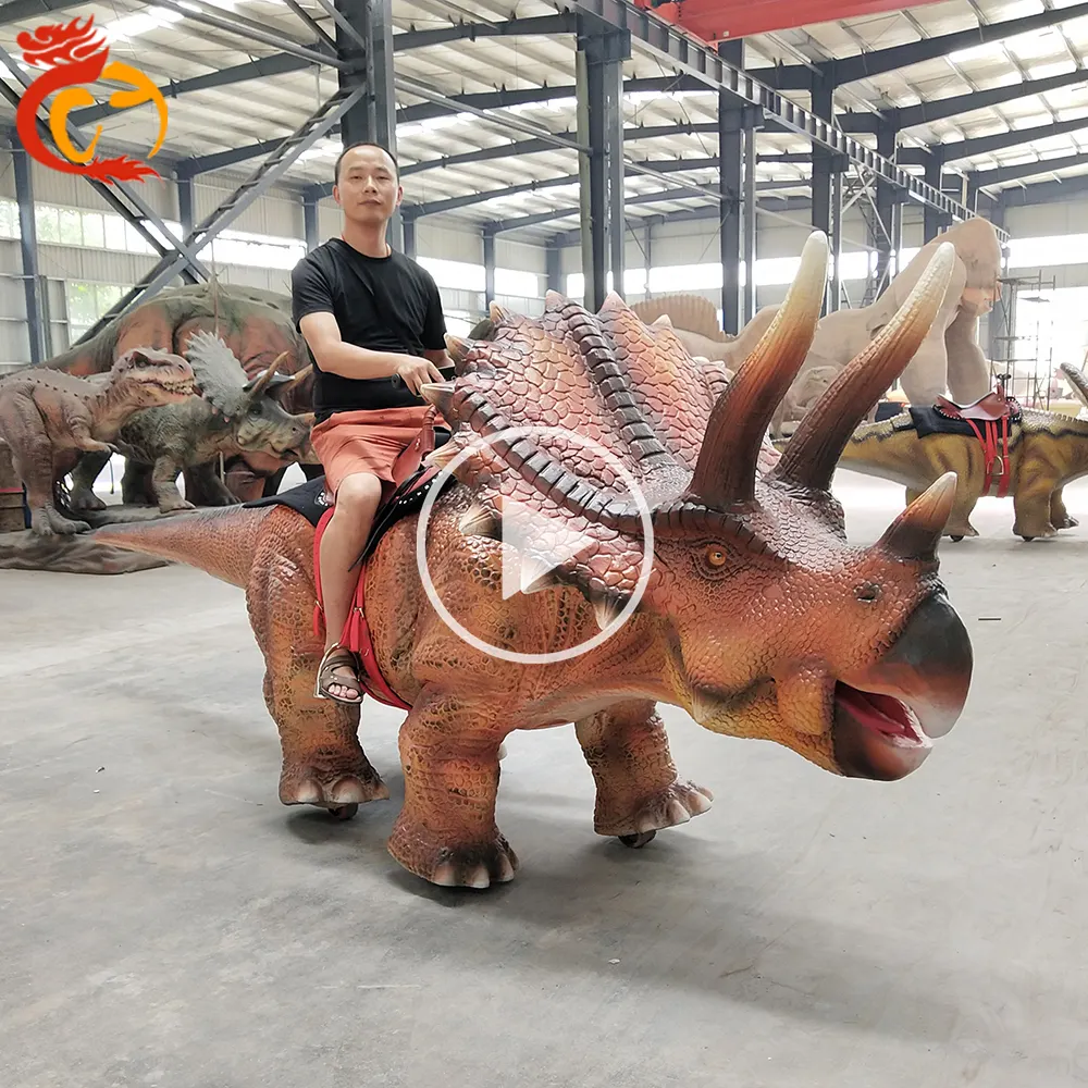 China manufacturer produce other amusement park rides electric battery 24v walking dinosaur for children
