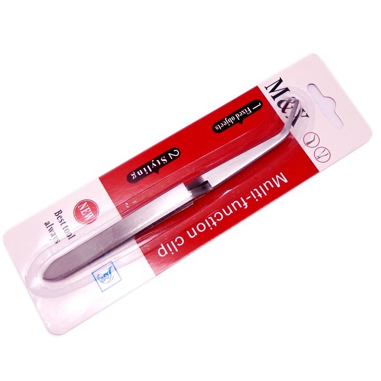 Multi-function Rhinestone Picker Nail Art Acrylic Tweezers 100% Stainless Steel Nail Clip Manicure Tools