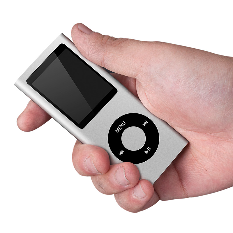MP3-плеер 32 Гб с портативным цифровым музыкальным проигрывателем без потерь для ходьбы бега с супер легким металлическим корпусом и сенсорными кнопками