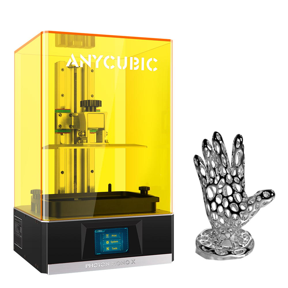 ANYCUBIC dental sla lcd resin uv 3d printer printing