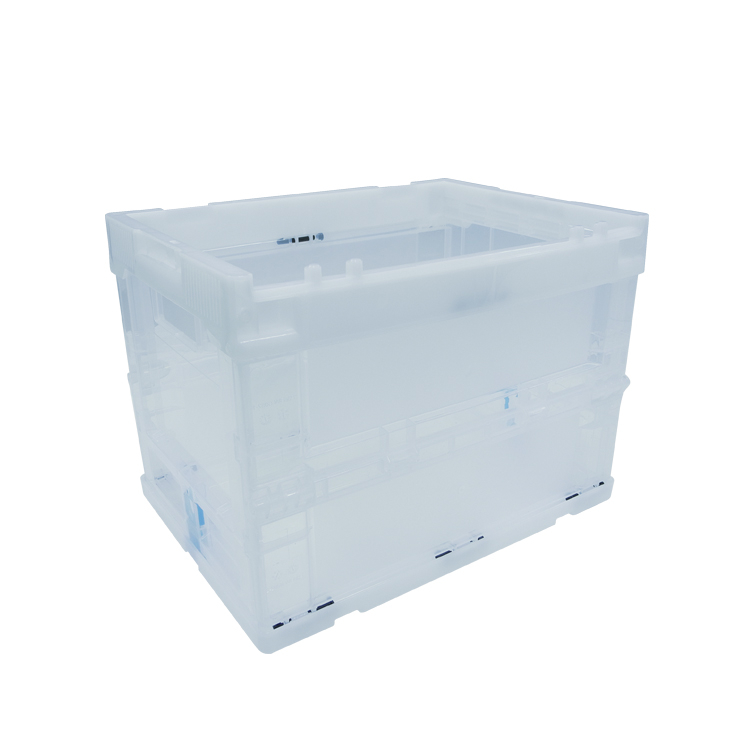 Uni-Silent 20L объем 100% новый PP прозрачный складной пластиковый ящик для хранения TX362627W