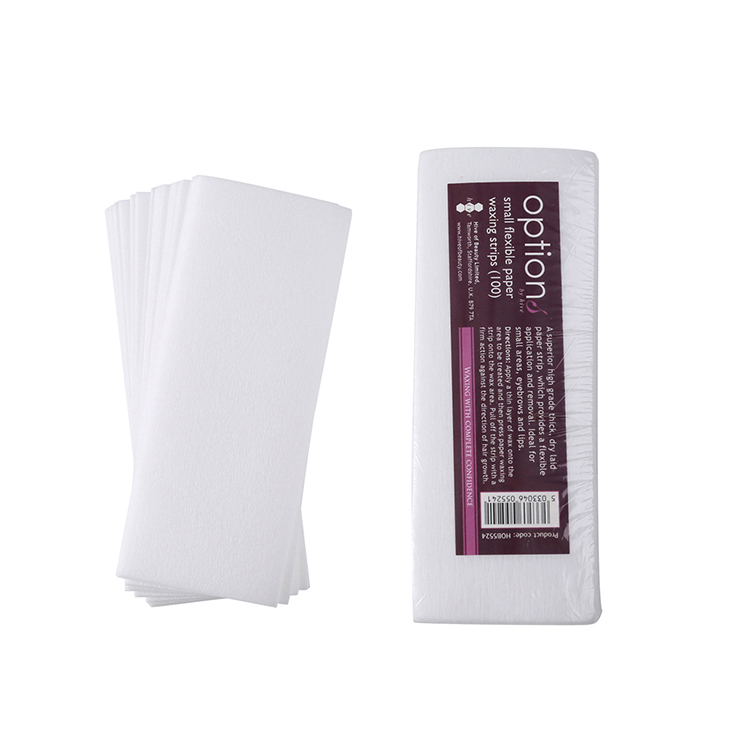 custom waxing paper strips body hair remover depilatory for the face in guanzhou and hangzhou