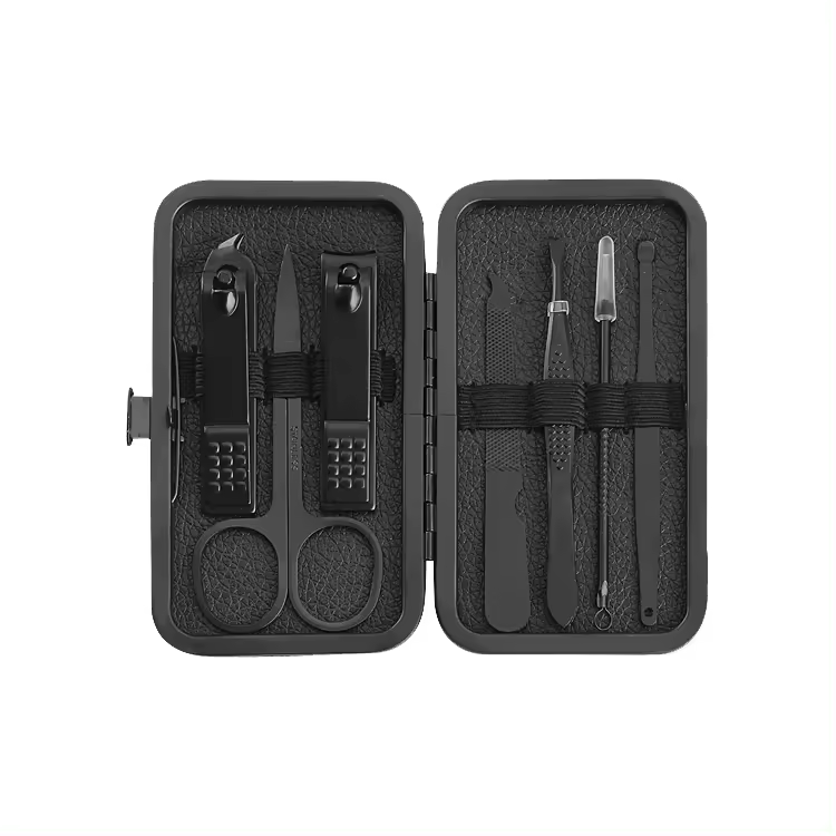 Wholesale Multi-Function Portable Manicure & Pedicure Set Stainless Steel Straight Edge Nail Clipper Cutter