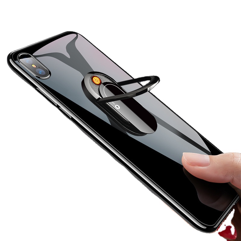 Лидер продаж, Новое поступление 2022, США, Amazon, сканер отпечатков пальцев, Usb-зарядка, портативные ветрозащитные зажигалки с сенсорным управлением