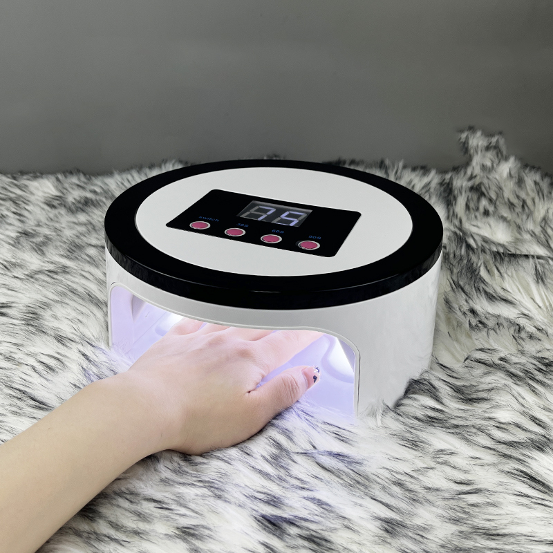 Лампа УФ/LED для сушки гель-лака, 135 Вт, с 3 настройками таймера