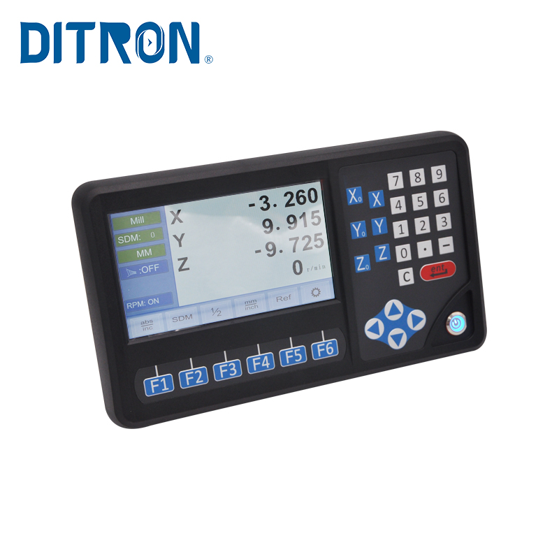 Ditron ЖК-2/3/4/5 ось цифровой индикации Dro с линейным масштабом линейный стеклянные весы УЦИ для фрезерного станка. Токарный станок с ЧПУ
