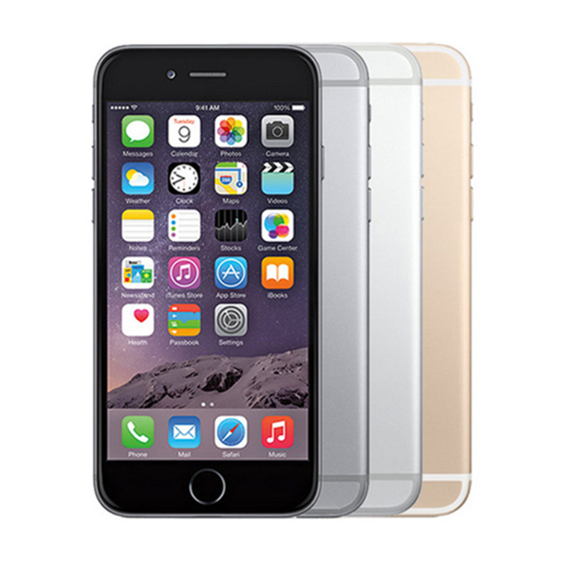 Оригинальный разблокированный мобильный телефон для iPhone 6, 6S, 6Plus, 6S Plus, 16 ГБ, 32 ГБ, 64 ГБ, 128 ГБ, мобильный телефон