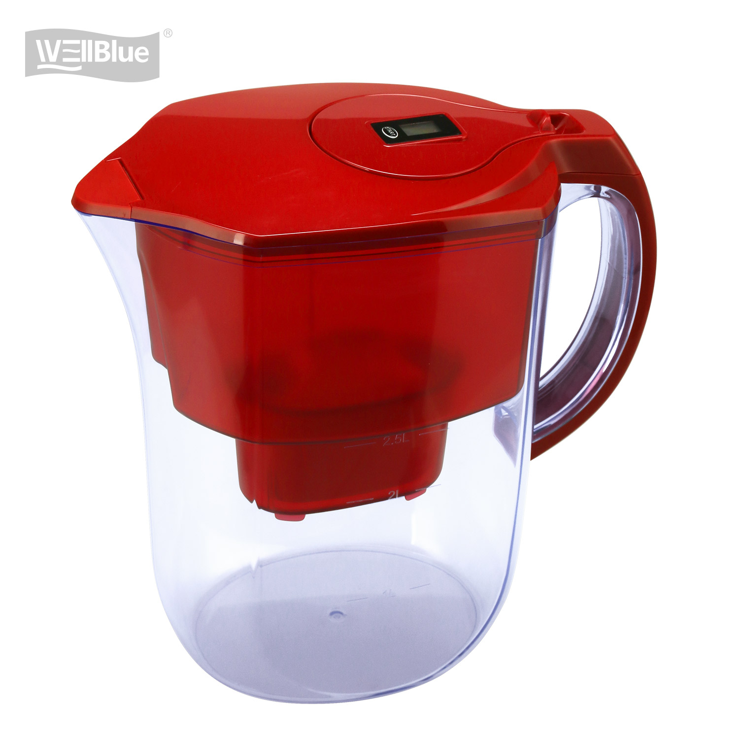 outdoor alkaline water filter pitcher activated carbon filter increase pH mineral water output